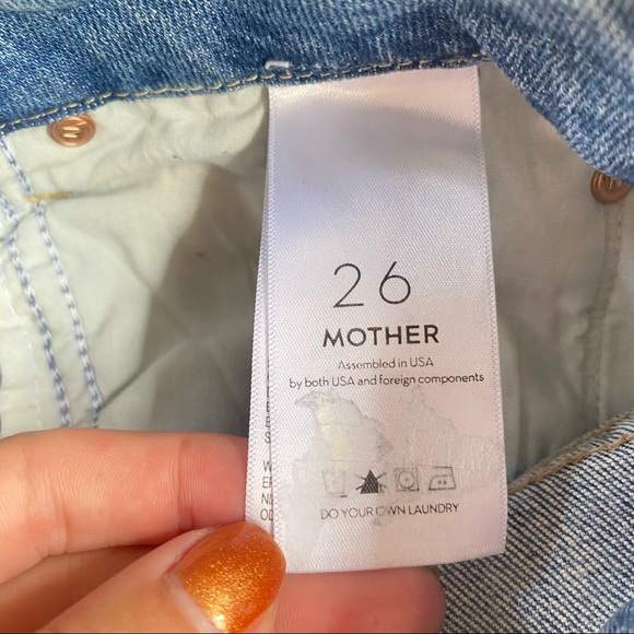 Mother The Looker Ankle Step Fray Jeans - Picture 7 of 7